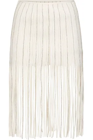 BLUMARINE Verzierter Midirock