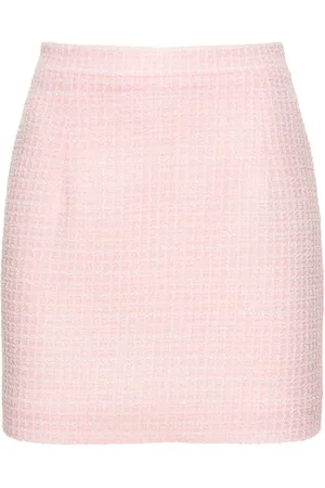 Alessandra Rich Minirock Aus Tweed Mit Pailletten
