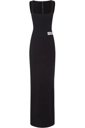 Dolce & Gabbana Punto Milano Jersey Long Dress