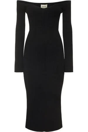 Khaite Midikleid Aus Stretch-viskose „pia“