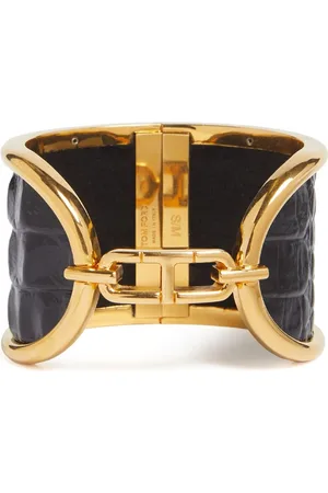 Tom Ford Armband Aus Messing Und Leder Mit Prägung