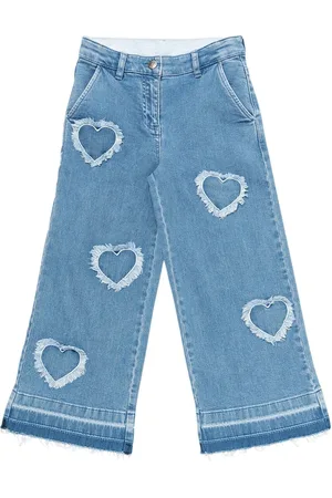 Stella McCartney Jeans Aus Baumwolldenim Mit Patches