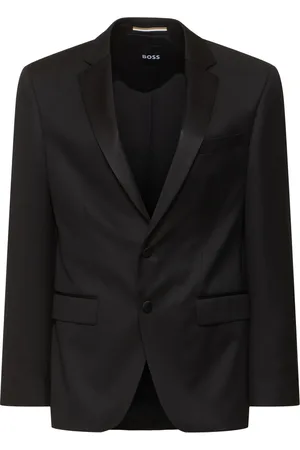 HUGO BOSS Smokingjackett Aus Wolle „huge“