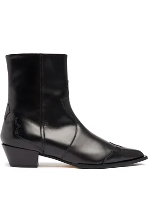 Aeyde 40mm Hohe Stiefeletten Aus Leder „hester“