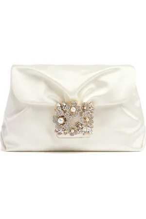 Roger Vivier Clutch Aus Satin „rv Bouquet“
