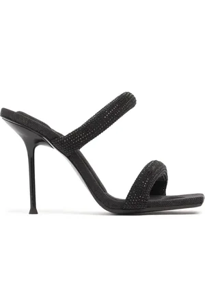 Alexander Wang 105mm Hohe Denimsandaletten „julie“