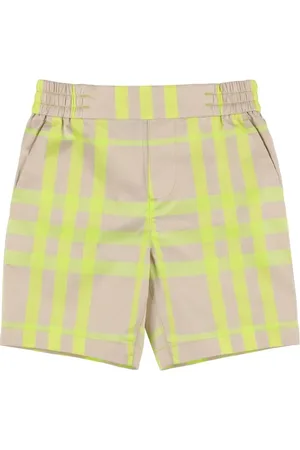 Burberry Shorts Aus Baumwolldenim Mit Druck