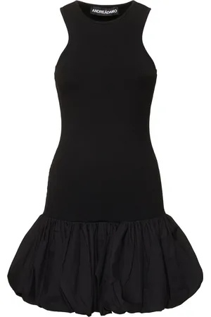 ANDREADAMO Minikleid Aus Viskosemischstrick