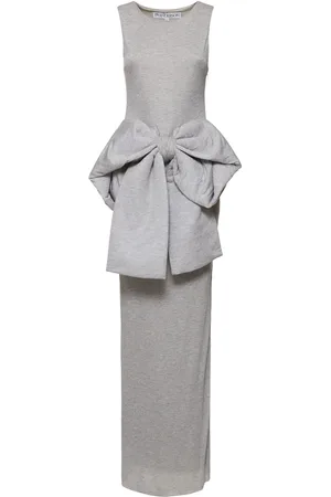 J.W.Anderson Ärmelloses Strickkleid Mit Schleife In Übergröße
