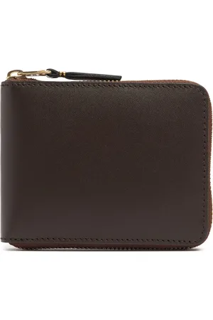 Comme des Garçons Lederbrieftasche Mit Reissverschluss