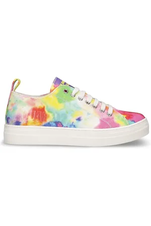 Dsquared2 Schnürsneakers Aus Canvas Mit Logodruck