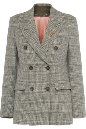 Golden Goose Zweireihiger Blazer Aus Wolle „journey“