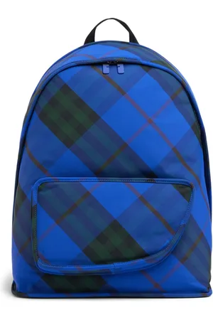 Burberry Rucksack Mit Shield Check-karomuster