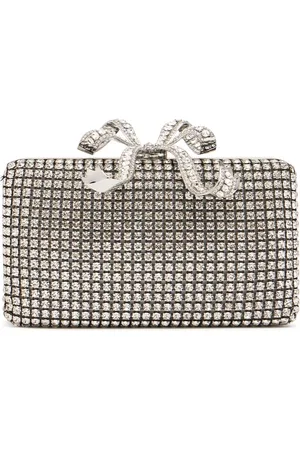 Self-Portrait Clutch Mit Kristallen „box“