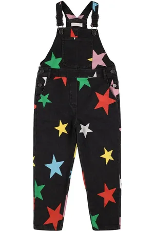 Stella McCartney Overall Aus Baumwolldenim Mit Druck
