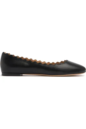 Chloé 10mm Hohe Nappa-ballerinas „lauren“
