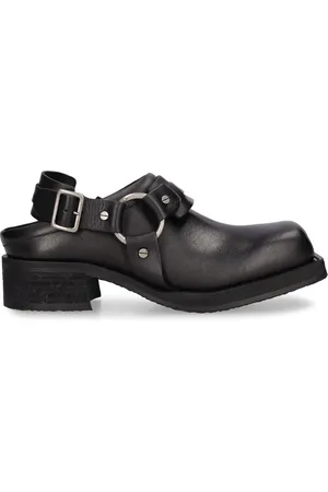 Acne Studios 50mm Hohe Mule-pumps Aus Leder