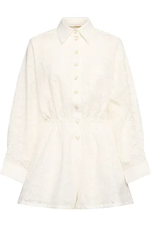 ZIMMERMANN Leinen-playsuit „crush“