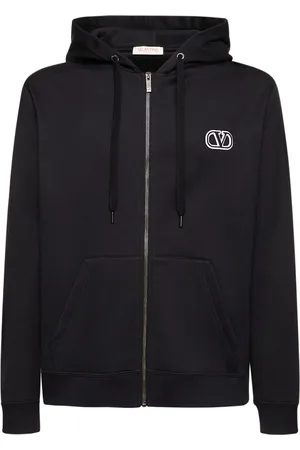 VALENTINO Hoodie Aus Fleece Mit Logo