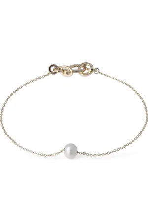 SOPHIE BILLE BRAHE Armband Aus 14 Karat Gold Mit Perle „stella Main“