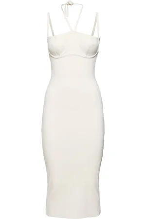 ANDREADAMO Midikleid Aus Stretch-viskosestrick