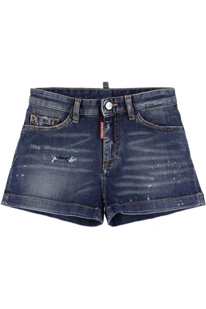 Dsquared2 Shorts Aus Stretch-baumwolldenim