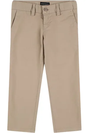Emporio Armani Hose Aus Baumwollgabardine