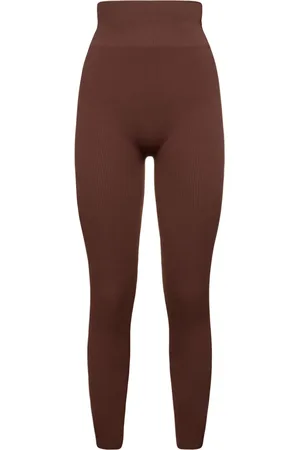 ANDREADAMO Leggings Aus Geripptem Jersey Mit Steigbügeln