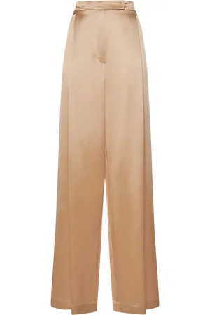 Max Mara Weite Hose Aus Seidensatin „fiesta“