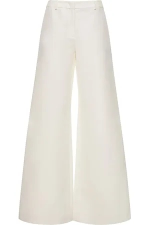 Moschino Weite Hose Aus Baumwollduchesse