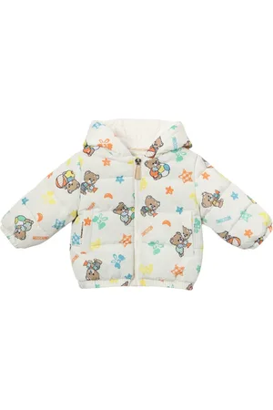 Moschino Gepolsterte Jacke Aus Bedrucktem Nylon