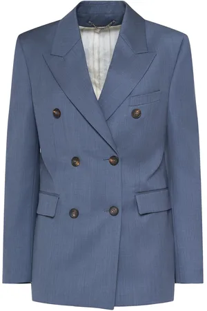 Golden Goose Zweireihiger Blazer Aus Wolle „journey“