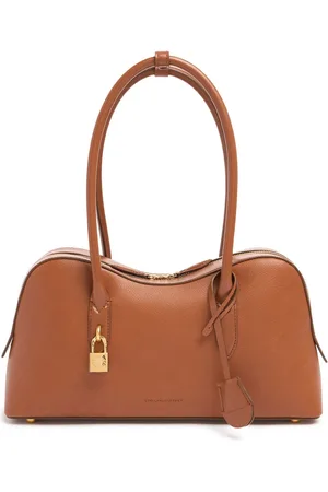Stella McCartney Geprägte Schultertasche Aus Grainy Eco Mat