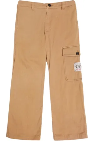 Nº21 Cargohose Aus Baumwollmischgabardine