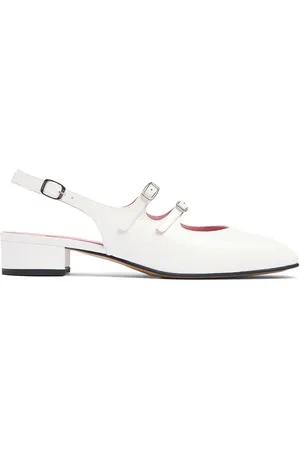Carel 20mm Hohe Pumps Aus Lackleder „peche“