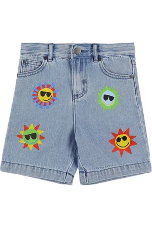 Stella McCartney Leichte Denimshorts Mit Bio-baumwolle