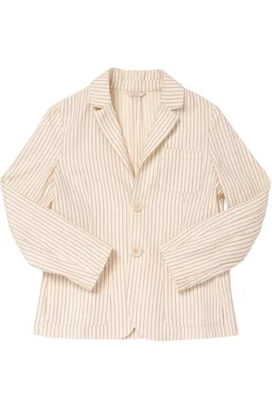 Emporio Armani Oversized Jacke Aus Baumwollsamt