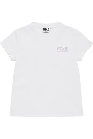 Golden Goose T-shirt Aus Baumwolle Mit Logo „star“