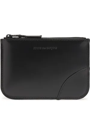 Comme des Garçons Ledertasche „very Black“