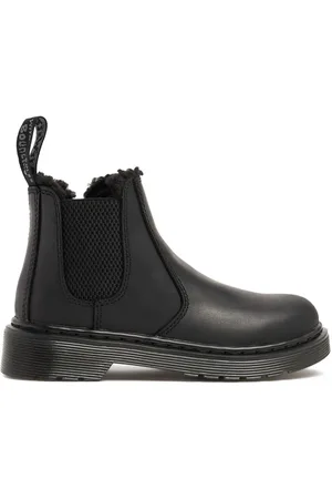 Dr. Martens Knöchelstiefel Aus Leder Und Kunstfell „2976“