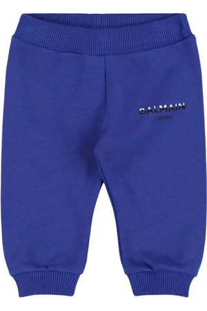 Balmain Trainingshose Aus Baumwolle Mit Logo