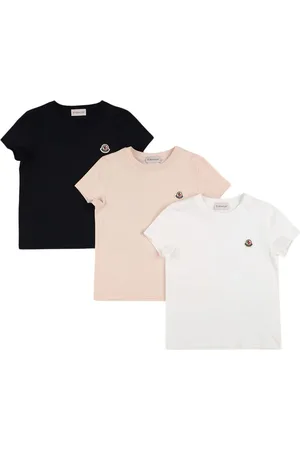 Moncler Set Mit 3 T-shirts Aus Baumwolle