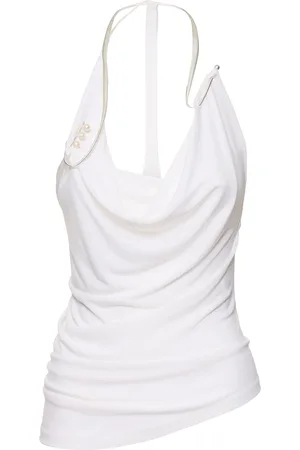 CHRISTOPHER ESBER Drapiertes Jersey-oberteil „levitate“