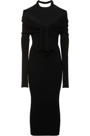 Jacquemus Strickkleid Mit Knoten „la Robe Doble“