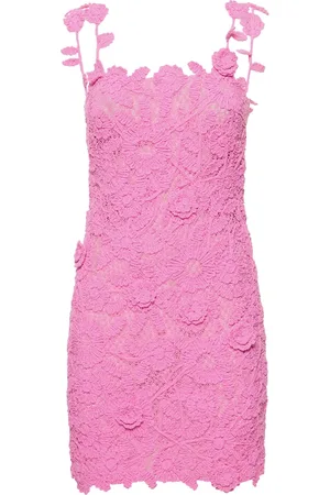 BLUMARINE Minikleid Aus Baumwollmischspitze