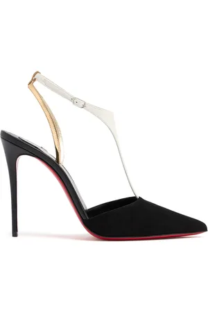 Christian Louboutin 100mm Hohe Wildlederpumps „athina“
