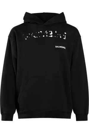 Balenciaga Hoodie Aus Baumwolle