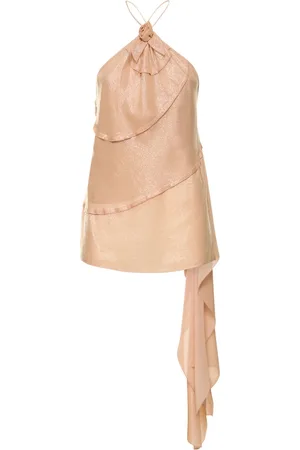Victoria Beckham Oberteil Aus Viskosemix Mit Blumendetail „cami“