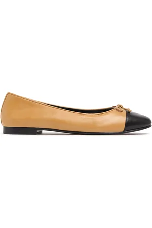 Tory Burch 10mm Hohe Ballerinas Aus Leder