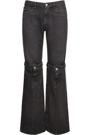 COPERNI Gerade Geschnittene Baumwolljeans „open-knee“